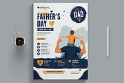 Fathers Day Celebration Flyer, a Flyer Template by MightyDesign (Thumbnail 1 of 8)