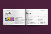 Art Gallery Exhibition Catalog, a Brochure Template by E-Type (Thumbnail 2 of 8)