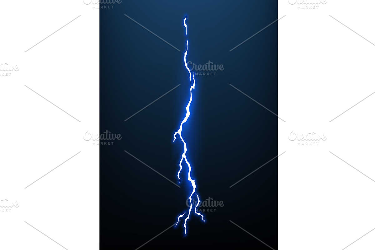 Lightning animation with, an Object Illustration by Things for designers