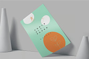 US Half Letter Size Paper Mockups, an Advertising Mockup by megostudi0 (Thumbnail 2 of 7)