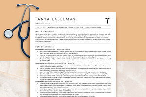 Nurse Resume Template, a Resume Template by VictoriousVita