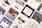 Spa Instagram Canva Templates, a Social Media Template by Matisse Studio (Thumbnail 1 of 8)