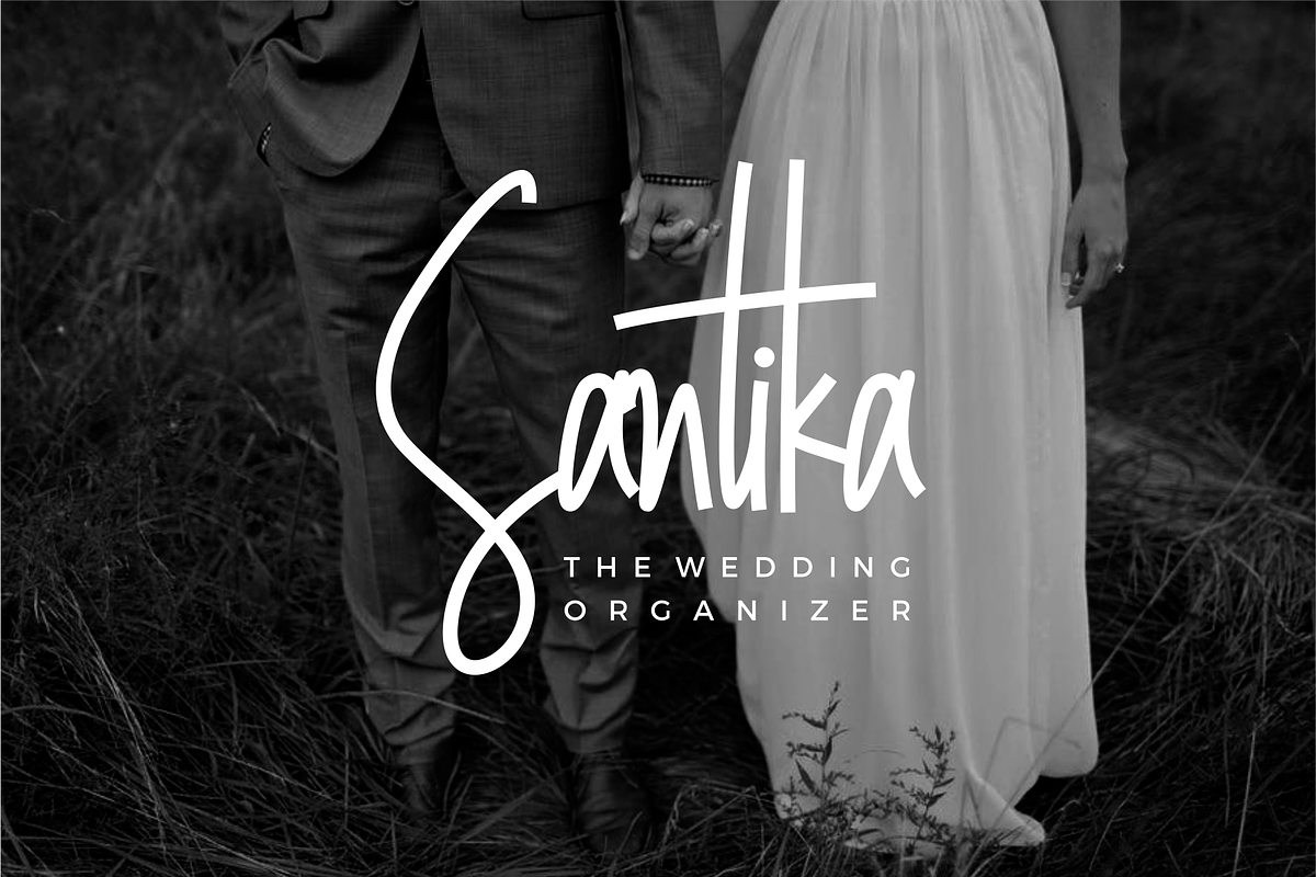 Ashytha Signature Font preview 7