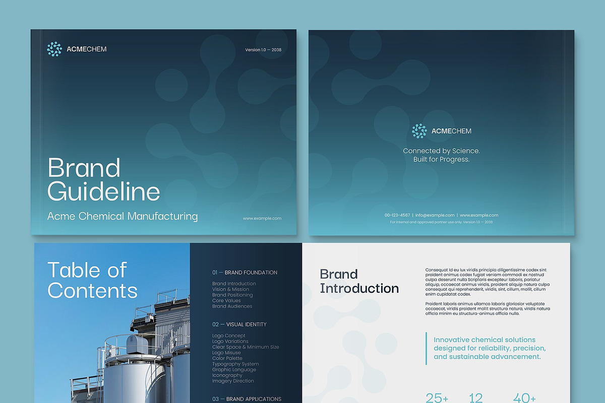 Brand Guidelines Template, a Brochure Template by BrandPacks (Photo 7 of 7)