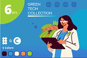 Green Tech Design Kit | Figma Canva, a Presentation Template by Aurielaki Stock Images (Thumbnail 1 of 4)