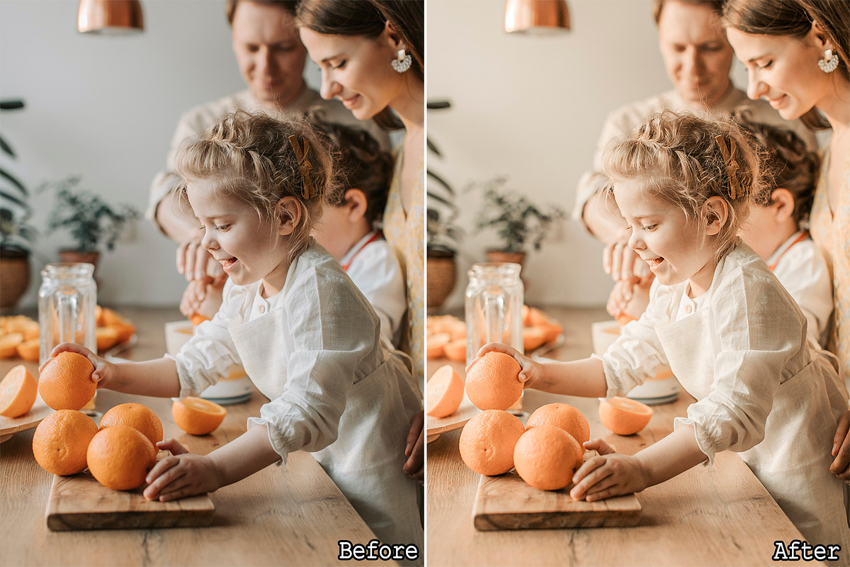 5 Warm Family Lightroom Presets, a Preset Add-On by Presets by Yevhen (Photo 4 of 10)