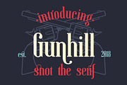 Gunhill, a Serif Font by NREY (Thumbnail 1 of 5)