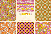 Retro vibes - pattern collection., a Pattern Graphic by rosypatterns (Thumbnail 1 of 7)
