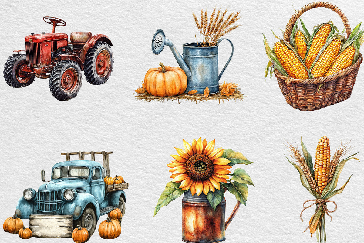 Antique Farming in Autumn Sublimatio, an Illustration by Black Bird Studio (Photo 5 of 6)