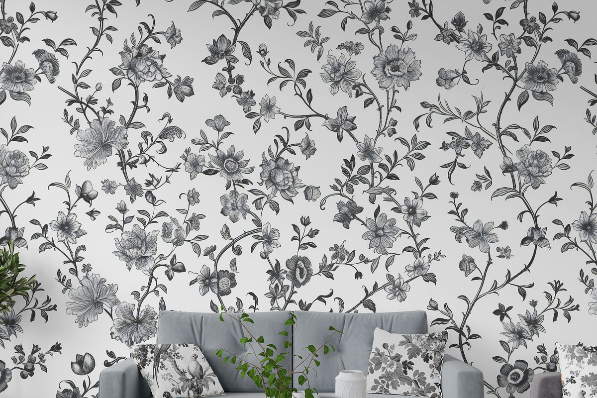 Toile De Jouy Print Design Patterns, a Pattern Graphic by Olya Creative (Photo 13 of 25)