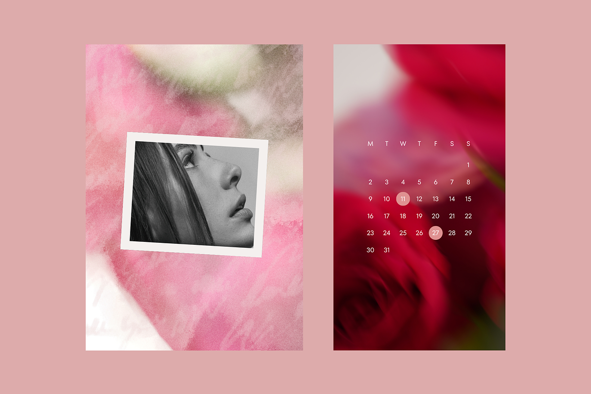Dreamy Romantic Floral Backgrounds, a Background Graphic by eclosque (Photo 21 of 27)