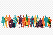 Modern People Silhouettes, a Person Illustration by Stafeeva (Thumbnail 2 of 3)