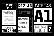 Gridon - Geometric Display Typeface, a Sans Serif Font by roomspace creative lab (Thumbnail 8 of 10)