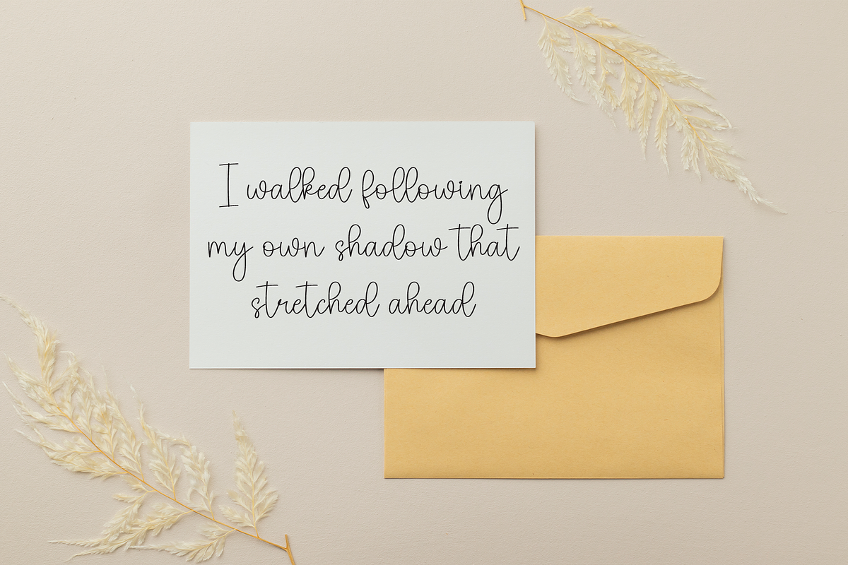 Cutegirl | Script Font, a Handwritten Font by Scratchones (Photo 5 of 9)