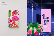 Abstract Modern Flowers Graphics, a Decorative Illustration by likorbut (Thumbnail 8 of 9)