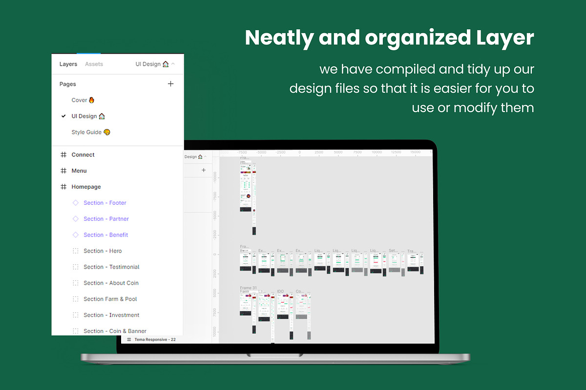 Stacking Crypto UIKit Website, an UI Kit Template by Minialis (Photo 3 of 6)