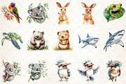 Australian Animals Sublimation Clipa, a Seasonal Illustration by Rose Art (Thumbnail 3 of 4)