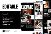 Clover Brand Instagram Template, a Social Media Template by Shinra Labs (Thumbnail 3 of 5)