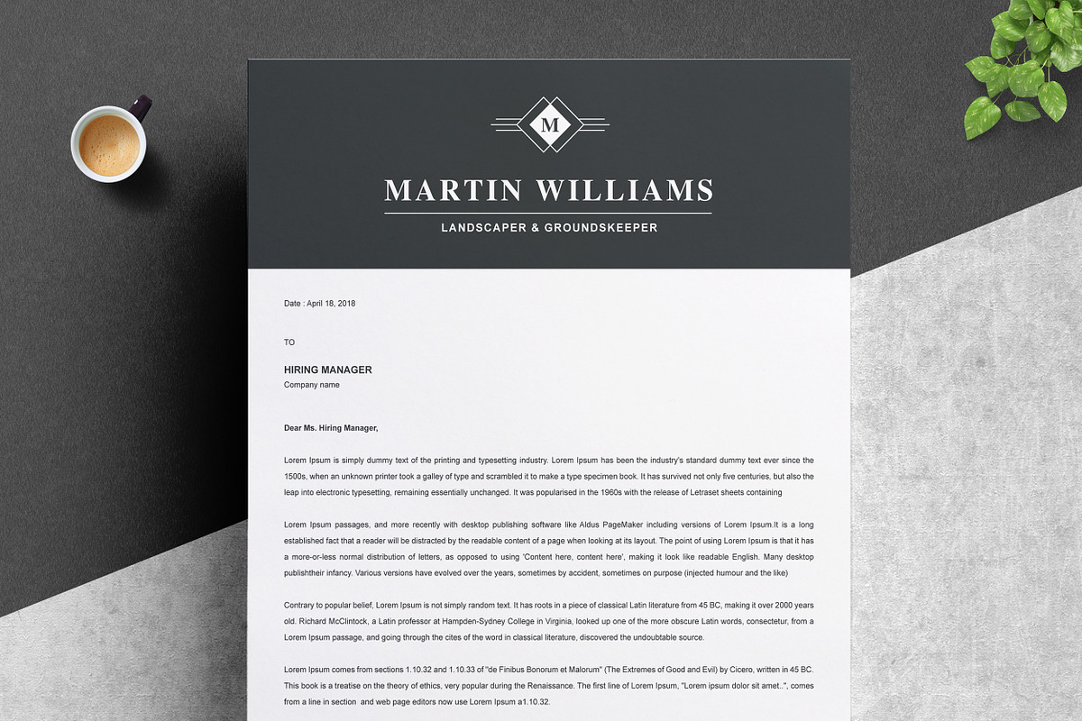 Resume Template, a Resume Template by ResumeInventor (Photo 4 of 6)
