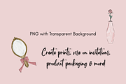 Vintage chic beauty fashion, an Object Illustration by Carabeatricestudio (Thumbnail 2 of 4)
