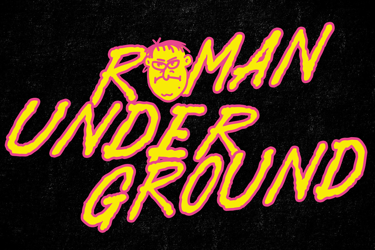 Compthoughts - DIY Garage Rock Font, a Font by riff.type (Photo 9 of 10)
