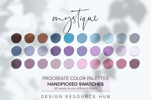 Mystique Procreate Palette