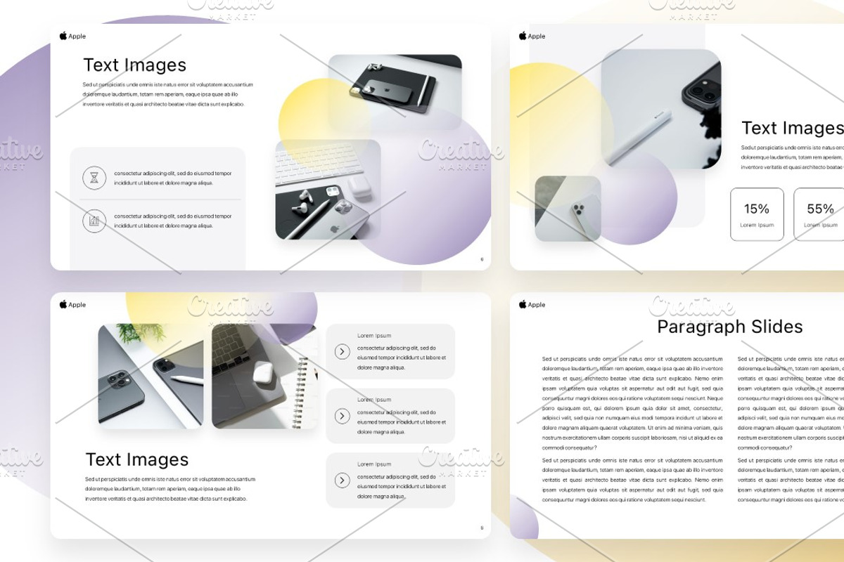 Apple Presentation Template, a Presentation Template by Interpitch (Photo 3 of 9)