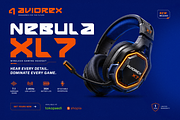 Ariovex - Futuristic Display Font, a Sans Serif Font by figuree studio (Thumbnail 4 of 8)