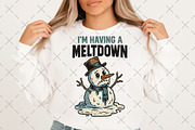 Funny snowman PNG, an Illustration by Craft Nest (Thumbnail 5 of 6)