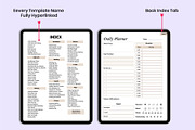2025 Digital That Girl Planner Canva, a Stationery Template by Mustafiz (Thumbnail 4 of 15)