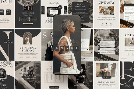 Coach Instagram Templates, a Social Media Template by Studio Loire
