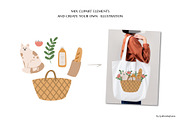Summer picnic clipart | svg, png, ai, a Person Illustration by LyubovZaytseva (Thumbnail 11 of 14)