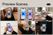 iPhone 17 Hand Holding Mockup Bundle, an iPhone Mockup by mockeyai (Thumbnail 2 of 5)