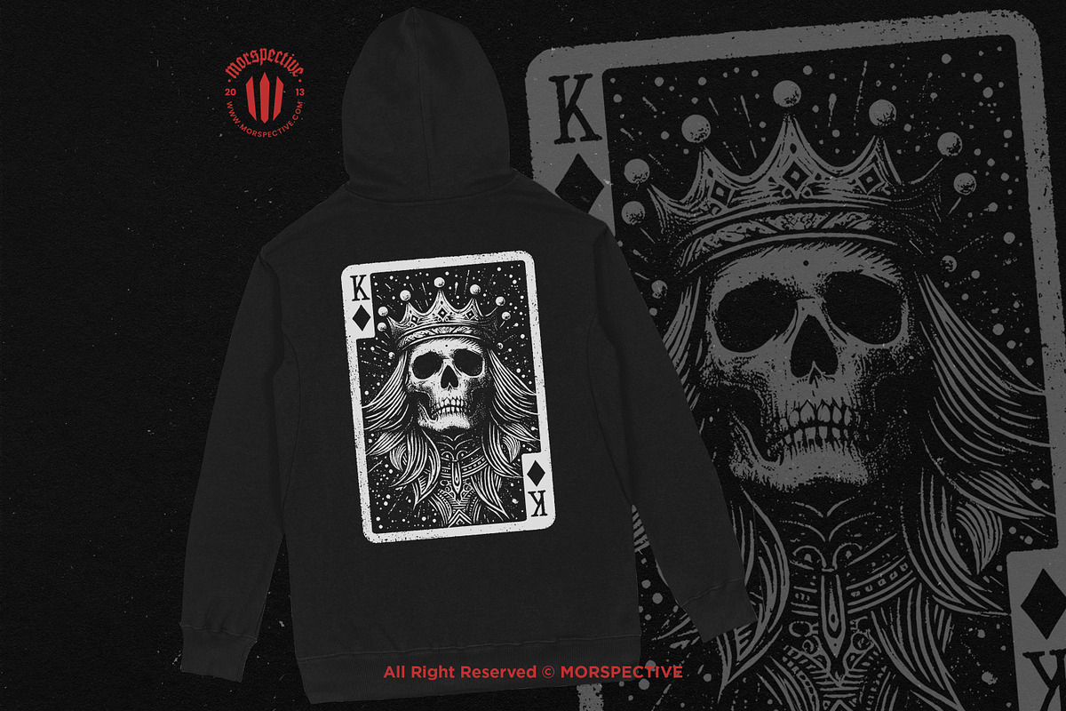 10 Bundle Dark Art Diamond Card King, an Illustration by Morspective (Photo 4 of 7)