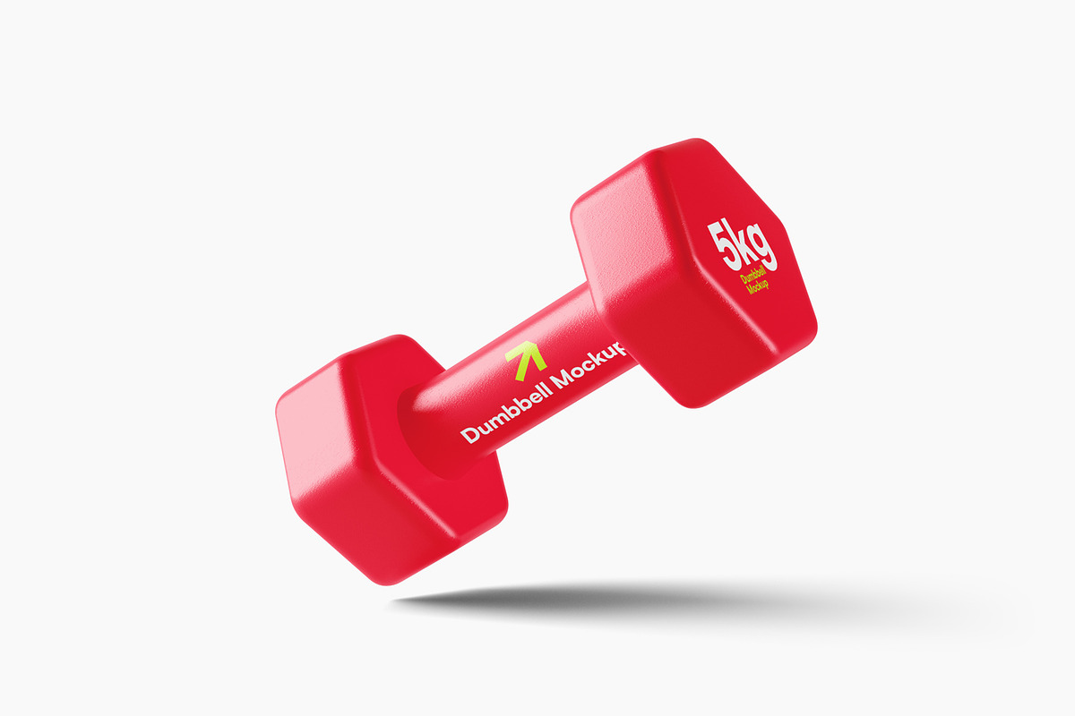 Dumbbell Mockups, a Product Mockup by artimasa (Photo 6 of 6)