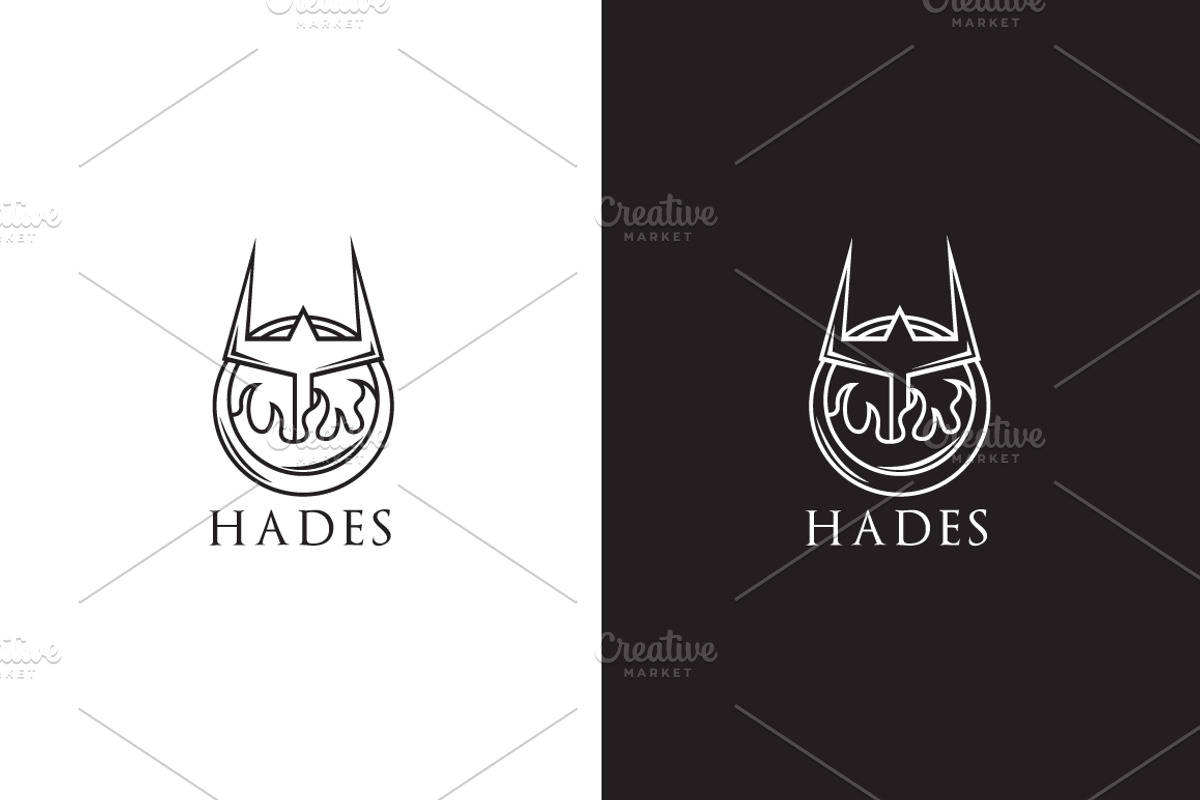 Hades Logo, a Branding & Logo Template by Sahade Studio (Photo 3 of 4)