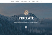 Pixelate Tumblr Theme, a Websites & App Template by Themelantic (Thumbnail 1 of 5)