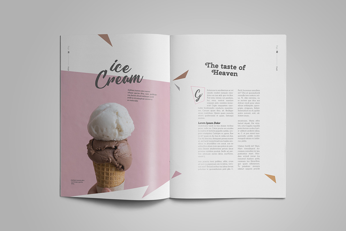 Magik | Magazine Template, a Magazine Template by spidergraph (Photo 5 of 21)