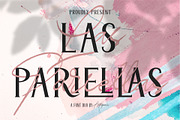 Las Pariellas Font Duo, a Script Font by Astageni (Thumbnail 1 of 10)