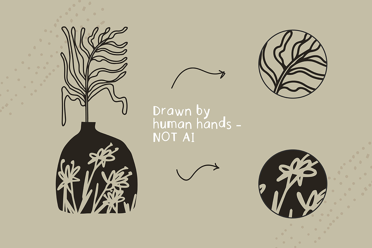 224 POTTERY CLIPART - HAND DRAWN, an Object Illustration by JuDesign (Photo 22 of 25)