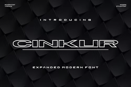 Cinkur Font