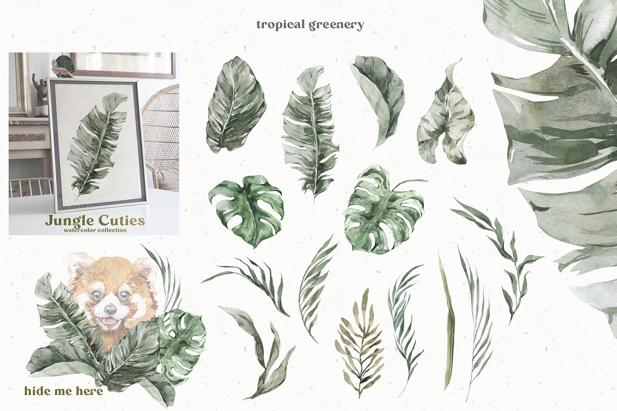 Jungle Cuties. Tropical Baby Animals, an Animal Illustration by Cat In Colour (Photo 9 of 9)