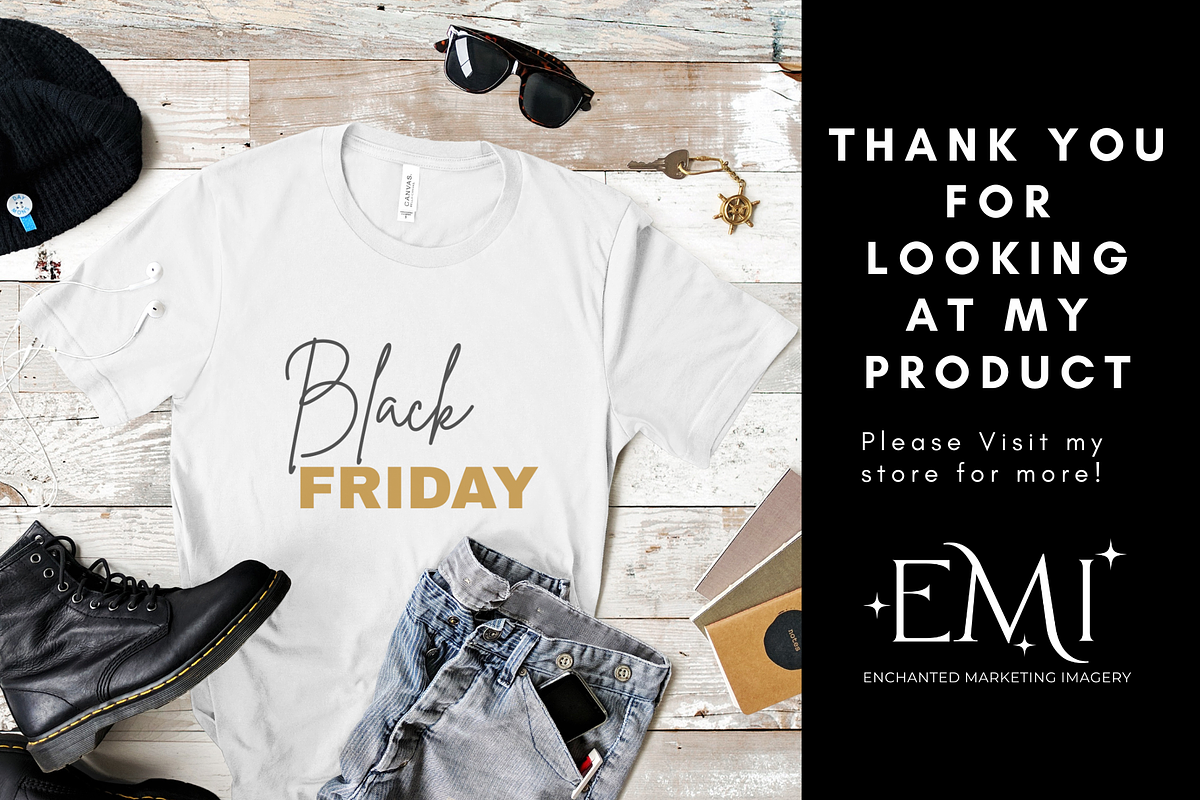 Black Friday’s Black & Gold Clipart, an Illustration by NadiaTheronArt (Photo 5 of 5)