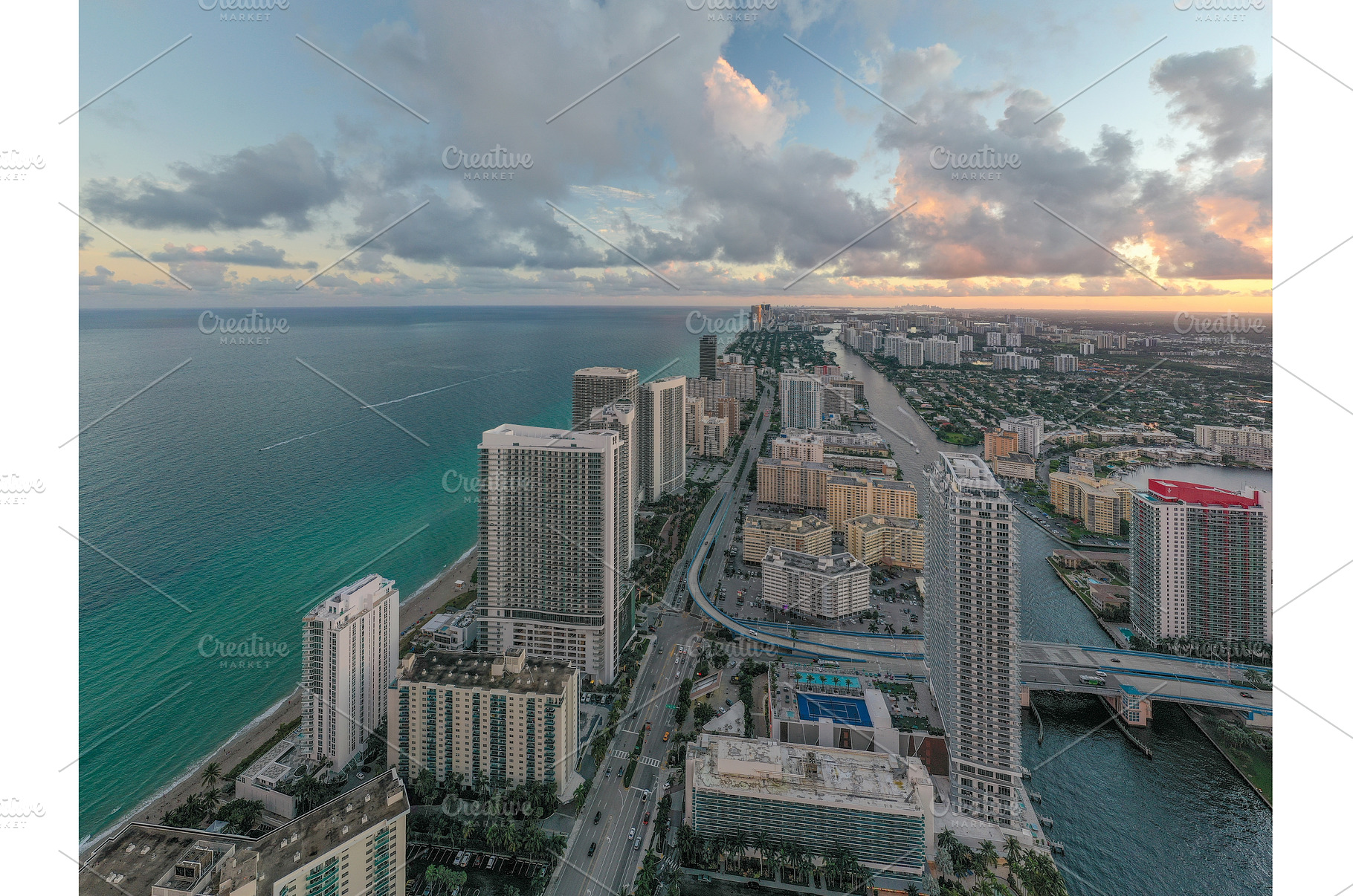 Hallandale and Miami Beach Florida, a Nature Photo by Always Wanderlust