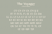 The Voyager ligature font, a Sans Serif Font by Ana's Fonts (Thumbnail 7 of 12)