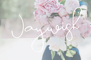 Jaywish, a Script Font by Katie Holland (Thumbnail 11 of 11)