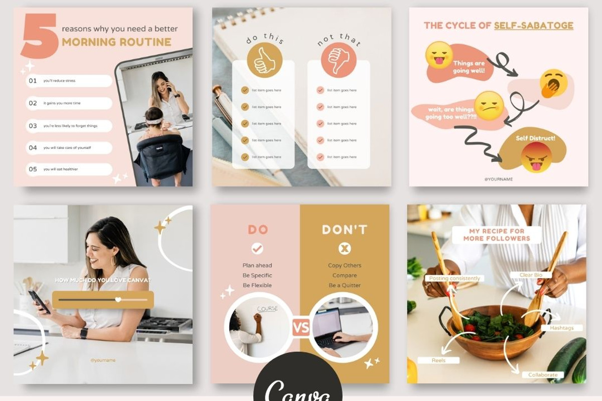 Engagemen Boost Canva Templates, a Social Media Template by Ivory Mix (Photo 1 of 2)