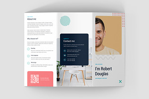 Resume Brochure Tri-Fold Template