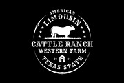 Vintage Cattle Farm Western Logo, a Branding & Logo Template by Buqancreative (Thumbnail 3 of 3)