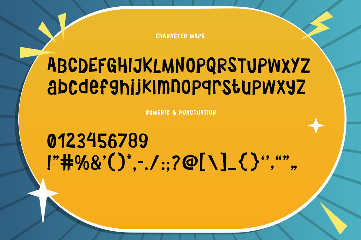 KLASIKAP - Awesome Comic Font, a Sans Serif Font by Modestype Studio (Photo 11 of 11)